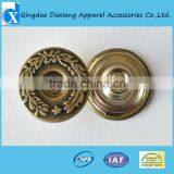 Beautiful Brass Denim Jeans Button