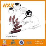 Stainless Steel Wooden Handle Kitchen Tool Set