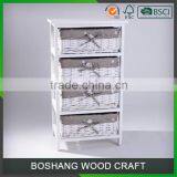 Children Toys Storage Wooden Drawer Cabinets thumbnail-4