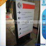 Customized Design Outdoor Map Directional Pylon Sign thumbnail-4