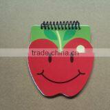 Apple Shape Spiral Notebook
