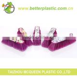 Manufacturer printing product best brush hot elegant purple plastic cleaning broom