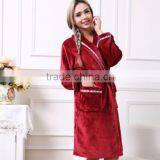 Fashion Sleepwear ,nightwear ,nightgown Flannel Robe thumbnail-5