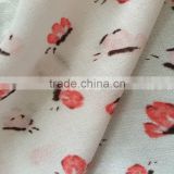Bespoke printed rayon moss crepe fabric China wholesale