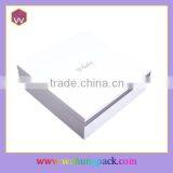 Eco-friendly Top-grade MDF Tea Gift Box/ White Wood Tea Holder Box Custom