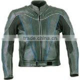 DL-1211 Leather Racing Jacket