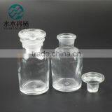 Wide Mouth Clear Reagent Glass Bottle for Baloratory 60ml