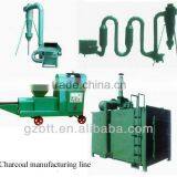 charcoal sawdust briquette production line/ charcol fuel production line