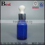 Various Blue Color Dropper Bottle Glass Bottle Dropper