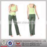 Hot sell Polyester Lycra Ladies Sportswear Gym Garment