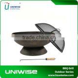 Stainless Steel Firebowl Fire Pit With Handles thumbnail-1