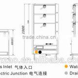 Steamer JINZAO ESC-3DA-N1 Steamer Food Steamer Stainless Steel Steamer Large Food Steamer Optima Steamer Commercial Food Steamer thumbnail-3