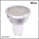 Cheap GU10 2835 27SMD Led 5W 230V