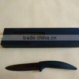 Ultra Sharp 4 Inch Black Blade Ceramic Paring Chef Knife, Satin Finish, Black Handle in Black Window Box thumbnail-2