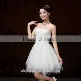 Purple Pink Champagne Violet White Sky Blue Off-shoulder Bridesmaid Dress Knee Length Prom Gowns Party Princess Ball Dress thumbnail-6