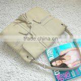 Wholesale Women Leather Tote Bag Private Label Handbags Leisure Travel Book Bag Messenger Bag thumbnail-6