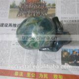 Hote Sale Engraving Carving Type Hand Carved Lapis Lazuli Crystal Skulls for Sale thumbnail-2