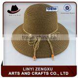 High Quality 100% Paper Straw Bucket Shape Straw Boater Hat