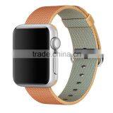 Adjustable Fabric Watch Bands For Apple Watch Durable Woven Nylon Watch Bands With Adapter thumbnail-2