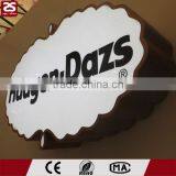 Advisting Front Acrylic Surface Stainless Steel Side Custom Signage thumbnail-2