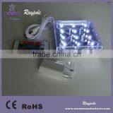 Battery Operated 4 Inch Square LED Up-lighter for Wedding