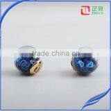 Trendy Ball Double Side Pearl Stud Earrings Glass Beads Elegant Sunflower Statement Earrings Summer Style Fashion Jewelry thumbnail-5