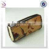 Handmade Zipper Craft Leather Embossing Handmade Coin Purse thumbnail-1