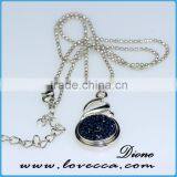 Antique Long Ball Necklance Custom Women Charm Pendant Necklace Crystal Fashion Jewelry thumbnail-2