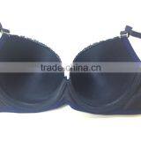 2016 Beautiful Bra Latest Fashion Sexy Bra Design Women Deep V Thick Padded Underwire Lace Bra Push-Up Bra Big Size 38C thumbnail-5