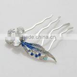 High Quality Cubic Zirconia Bridal Hair Combs thumbnail-1