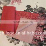 Winter Lovers Long Wool Scarf With Tassel Woolen Plain Scarf thumbnail-1