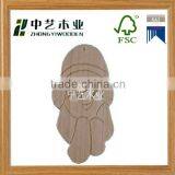 2015year China Factory FSC&SA8000 Promotional Wooden Christmas Crafts for Santa Claus thumbnail-1