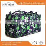 CY034 2015 Popular Promotion cotton quilted travel beach bag