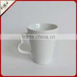 Wholesale white hotel restaurant ceramic cup,Breakfast milk porcelain cup,office home coffee cup