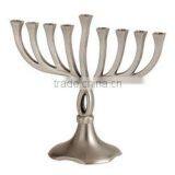 Decorative Aluminum Menorah Candle Holder thumbnail-1