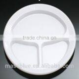 Disposable Plastic Plate, Disposable Compartment Plastic Plate, PP Plastic Plates