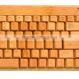 Wood wireless bluetooth keyboard, bamboo bluetooth keyboard for iphone/ipad/tablet