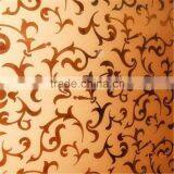 Acid Etched Stereo Pattern Color Mirror