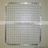 Stainless Steel Barbecue BBQ Grill Wire Mesh Net thumbnail-4