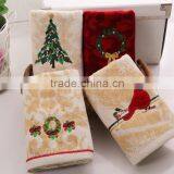 2015 Cotton Embroidery Christmas Pattern Baby Face Towels thumbnail-2