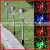 New 24 Pack Black Outdoor Bright White LED Solar Landscape Path Lights Yard Lamp thumbnail-3