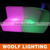 Single Corner and Straight LED Color Light Up Sofa thumbnail-2