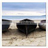 Beach Boat Home Goods Decoration Wall Art Canvas Painting thumbnail-1