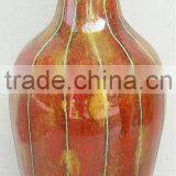 High Quality Best Selling Lacquer Red Style Brush Vase From Vietnam thumbnail-1