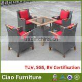 German New Modern Cheap Indoor Rattan Dining Furniture thumbnail-2