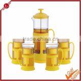 Unique Design High Quality Hot-sale Plastic Coffee French Press Mug for Various Color. thumbnail-1