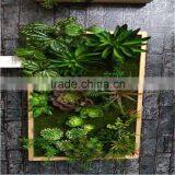 Indoor Plant Wall Artificial Panel Faux Hanging Wall Fake Grass Wall Paneling thumbnail-2