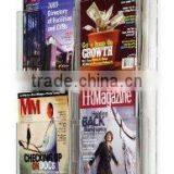 Wholesale Custom Clear Acrylic Magazine Display/Document Holder
