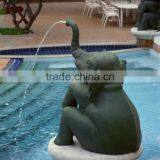 High Quality Bronze Elephant Garden Fountain for Sale thumbnail-1