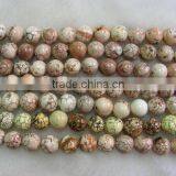 Wholesale Jewelry Fashion Round Shape Turquoise Loose Beads Strand thumbnail-1